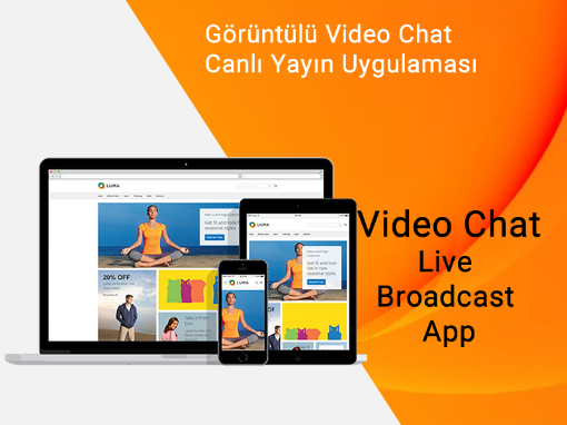 WEB RTC Video Chat Portalı resmi