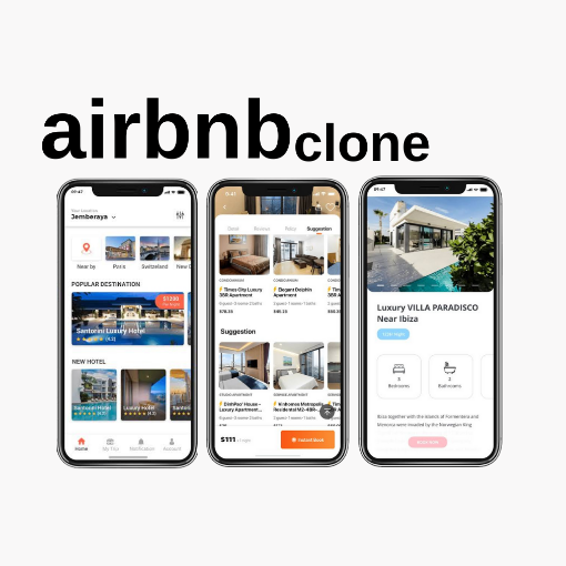 Airbnb klon uygulama geliştirme	
