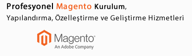 Magento mağazası geliştirme ve özelleştirme